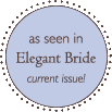As seen in Elegant Bride.